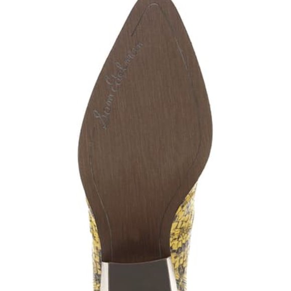 Sam Edelman Winona Snake Print Ankle Bootie - Picture 7 of 8